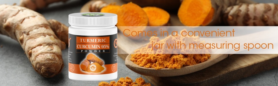 Holy Natural Turmeric Curcumin 95% Powder – 100gm | High Curcumin Extract | Immune & Joint Support