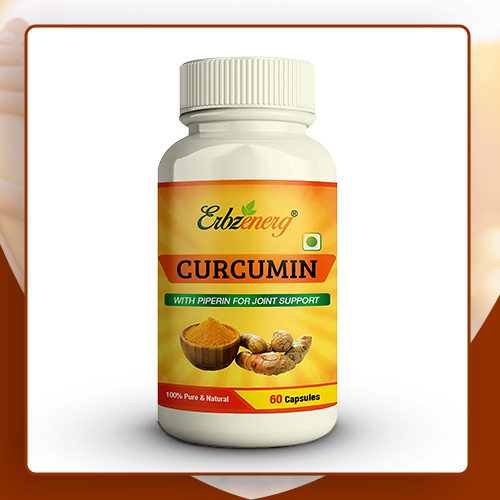 ERBZENERG� Turmeric (Curcumin) 60 Capsules (Pack of 1)
