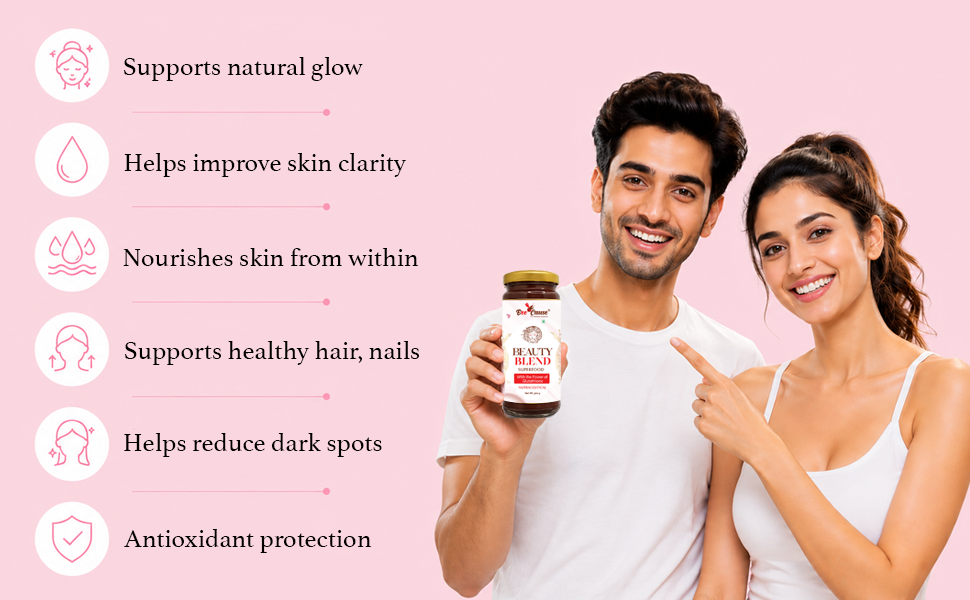BeeCause Beauty Blend with Glutathione 300g Anti Aging Superfood