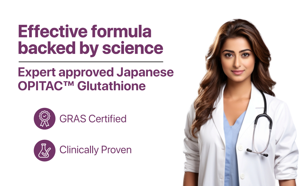 Nature's Island Japanese Glutathione 500mg with Vitamin C & E, Biotin, Resveratrol, Alpha Lipoic Acid, Aloe Vera, Antioxidants for Clear, Glowing Skin, 30 Veg Capsules