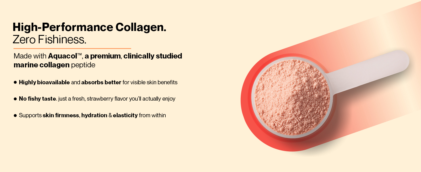 Setu Skin: Youthful | Upgraded 8g Marine Collagen + Ceramosides™ | 4X Faster Hydration | Reduces Fine Lines & Wrinkles | Monk Fruit Sweetened (250gm, Strawberry)