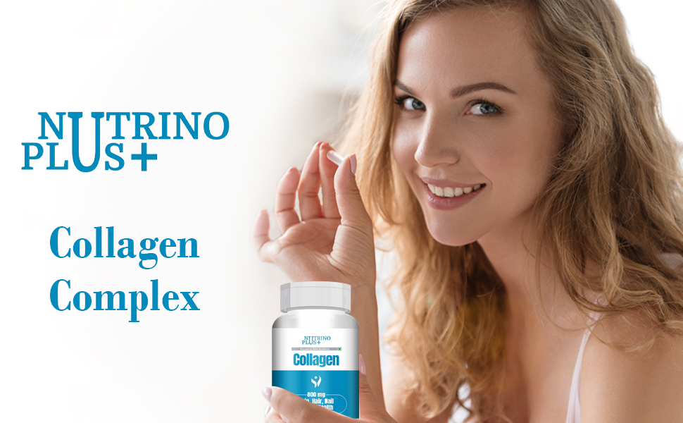 100% Veg Collagen Builder | Plant-Based Collagen Support for Skin & Hair | Formulated in USA | 60 Capsules