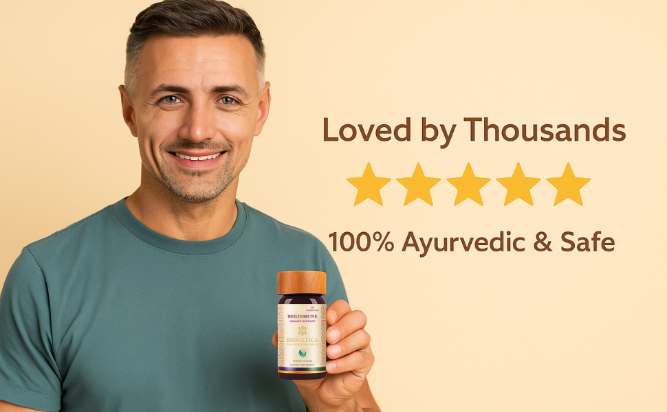 Reginmune Immune Support Supplement, 80 Capsules