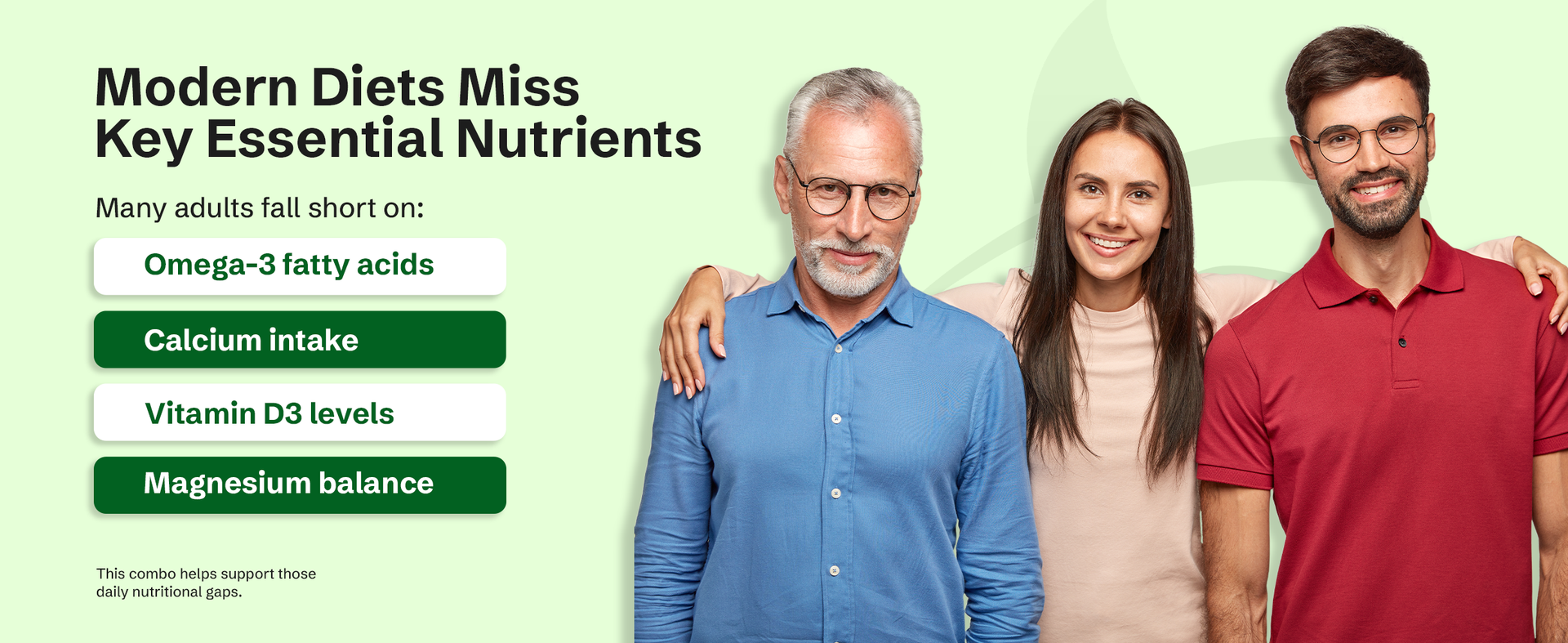 Nveda Omega 3 Fish Oil & Calcium Combo for Men & Women with Omega 3, Calcium, Magnesium, Zinc, Vitamin D3 & Vitamin B12 for Heart, Brain & Bone Health, 60 Capsules + 60 Tablets
