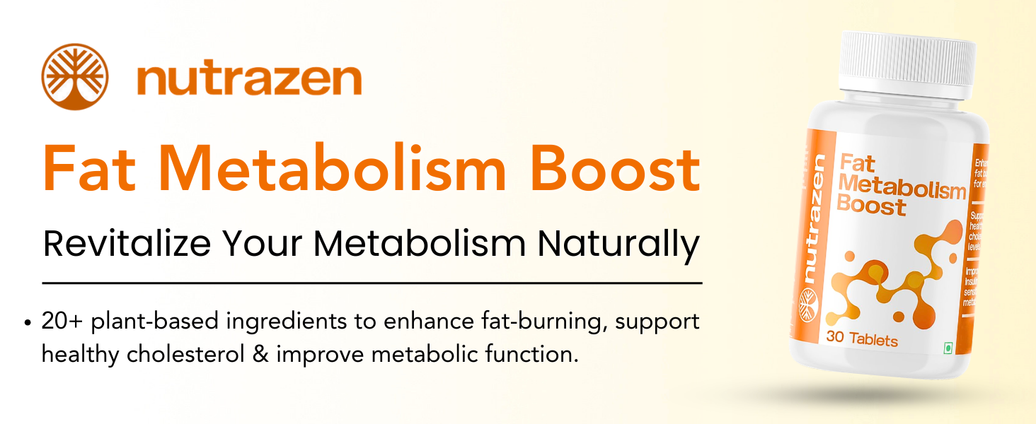 Fat Metabolism Boost - Pack of 2 | 20 Plant Based Ingredients