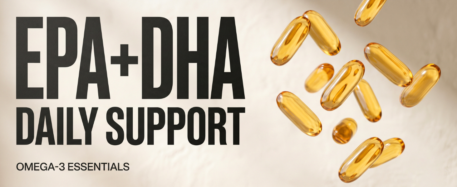 Knoll Nutrinol Fish Oil Omega 3 Capsules 1000mg | EPA & DHA Softgels for Heart, Brain, Bones & Joint Support | Daily Omega 3 Supplement for Men & Women | 60 Capsules (Pack of 1)