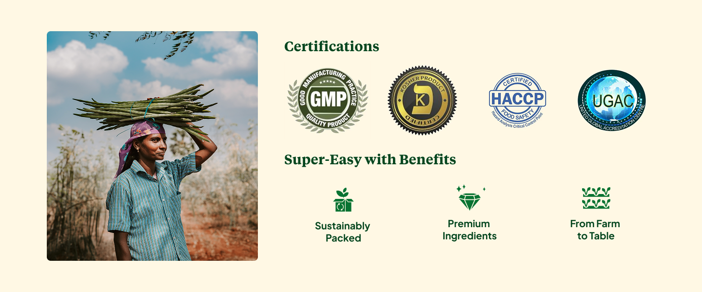 Spirulina Capsules | Pure & Natural | Boosts Energy, Immunity & Metabolism | Rich in Protein, Iron & Antioxidants | For Men & Women | 60 Capsules | 500mg each | 100% Natural
