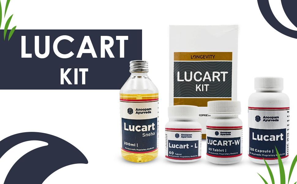Anoopam Ayurveda | Lucart kit | Increases BMR & Fat Catabolism An Ayurvedic Kit