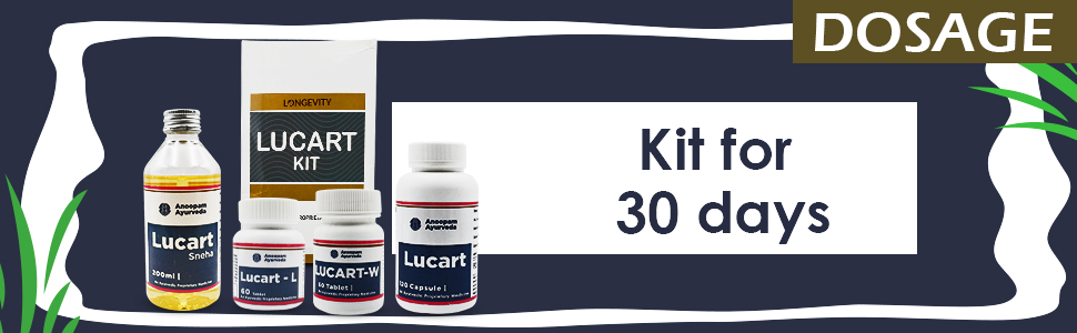 Anoopam Ayurveda | Lucart kit | Increases BMR & Fat Catabolism An Ayurvedic Kit