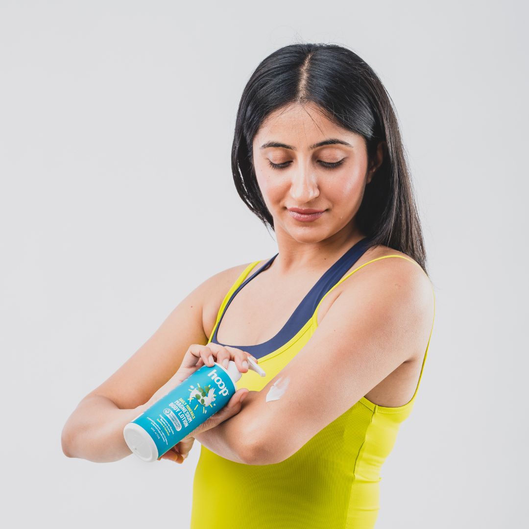 hoop Magnesium Body Lotion Daily Minerals | Relax Body Post Workout | 250ml