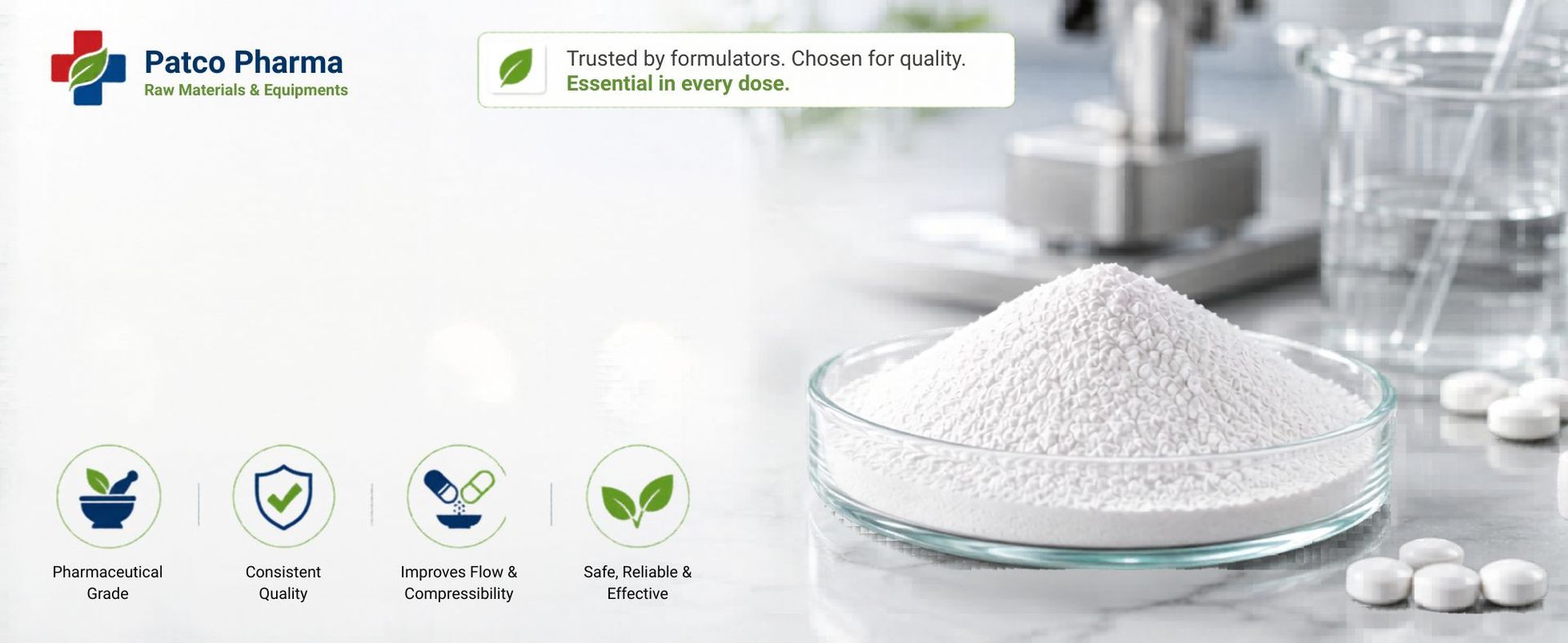 Patco Pharma - Magnesium Stearate, 500mg