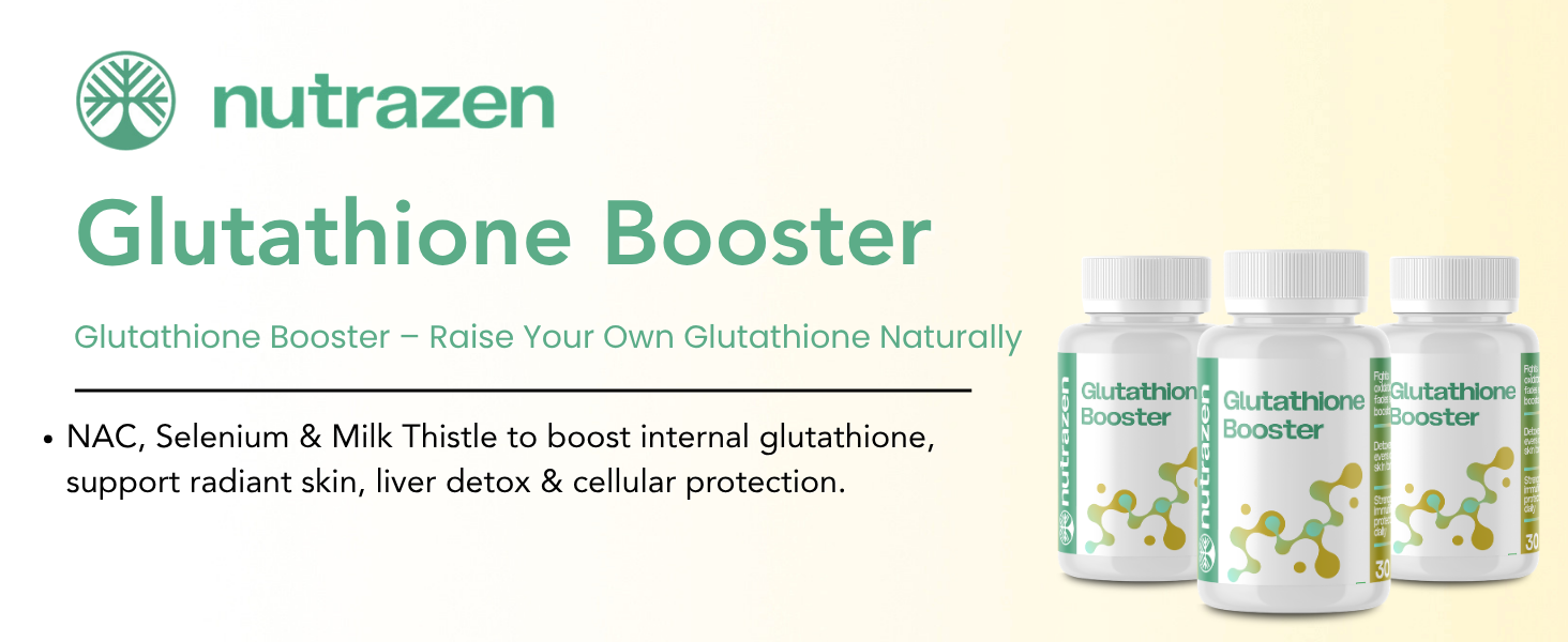Glutathione Booster - 30 Tablets | Skin Brightening, Anti-Oxidant