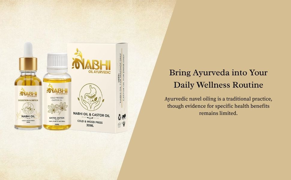 Nabhi Oil for Digestion & Weight Loss | Nabhya Dhara Belly Button | 30ml