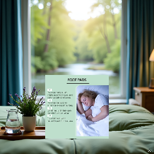 Foot Pads, 100% Natural & Organic, Absorbs Toxins & Impurities, Enhances Sleep Quality (2)