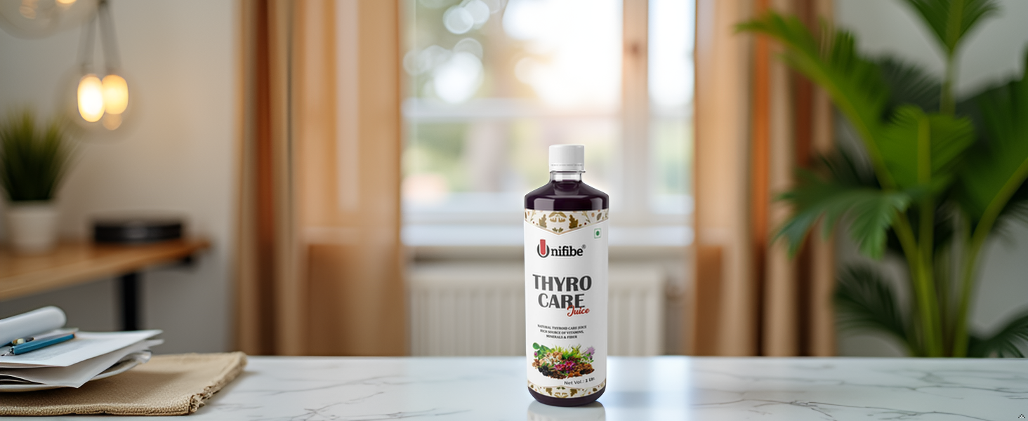 Thyro Care Juice | Sugar-Free Ayurvedic Blend with Kanchnar, Gugglu, Brahmi, Jatamansi, Giloy with Powerful Other Natural Herbs | Thyroid Wellness Support Juice – 1000 ml