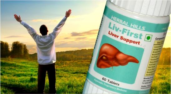 Herbal Hills LIV First Liver Support 60 Tablets (Pack of 1)