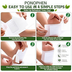 Adhesive Body and Foot Patch to Detox||Organic Natural ingredients|Cleansing Detox Foot Pads Toxins Stress Relief||30 Relief toxin Foot Pads And 30 Adhesive Sheets|| pack of 3 box ||
