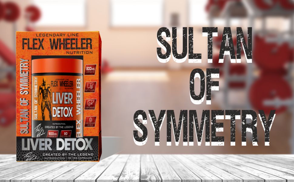 Flex Wheeler Nutrition Liver Detox - 90 Veg Capsules