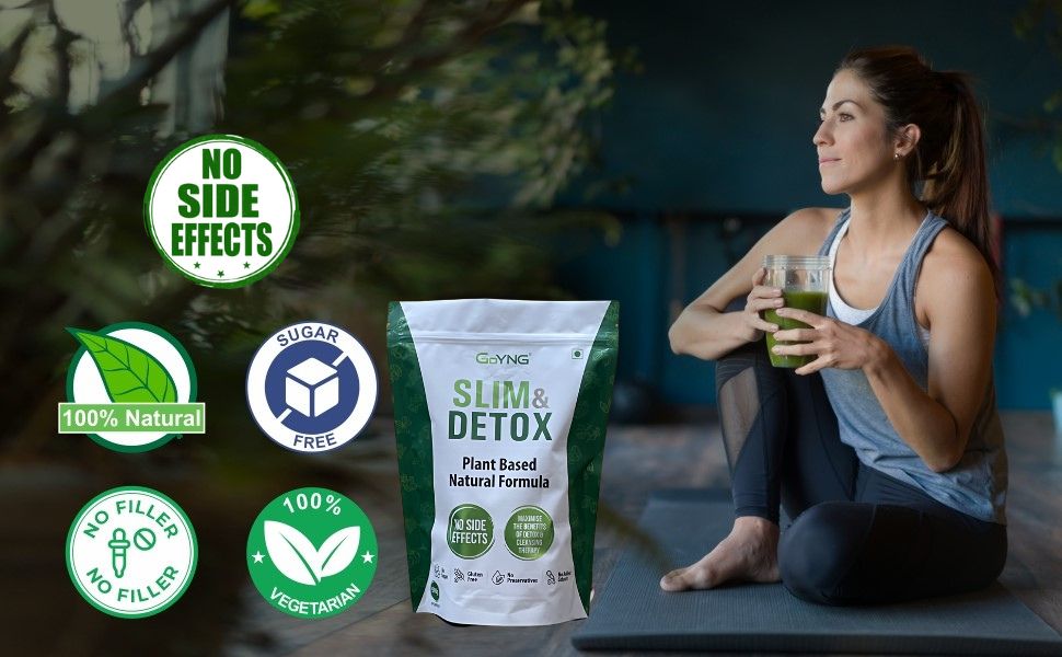 Slim & Detox Natural Healthy Powder -Amla Jeera Ginger 500g