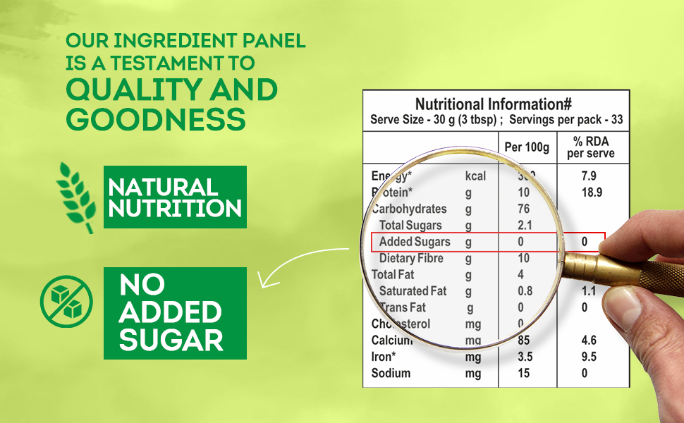 Manna Health Mix 3 Kg, All Natural Nutrition Drink, with 14 ingredients, Zero Sugar. Natural Nutrition. 1kg (Pack of 3)