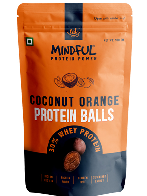 Eat Anytime Protein Balls - Assorted Flavour (30 balls, 3 * 100 g per pack) | 3g Protein per ball | No Added Sugar | Healthy Dessert | Low Calories & High Fibre | Healthy Chocolate 300g