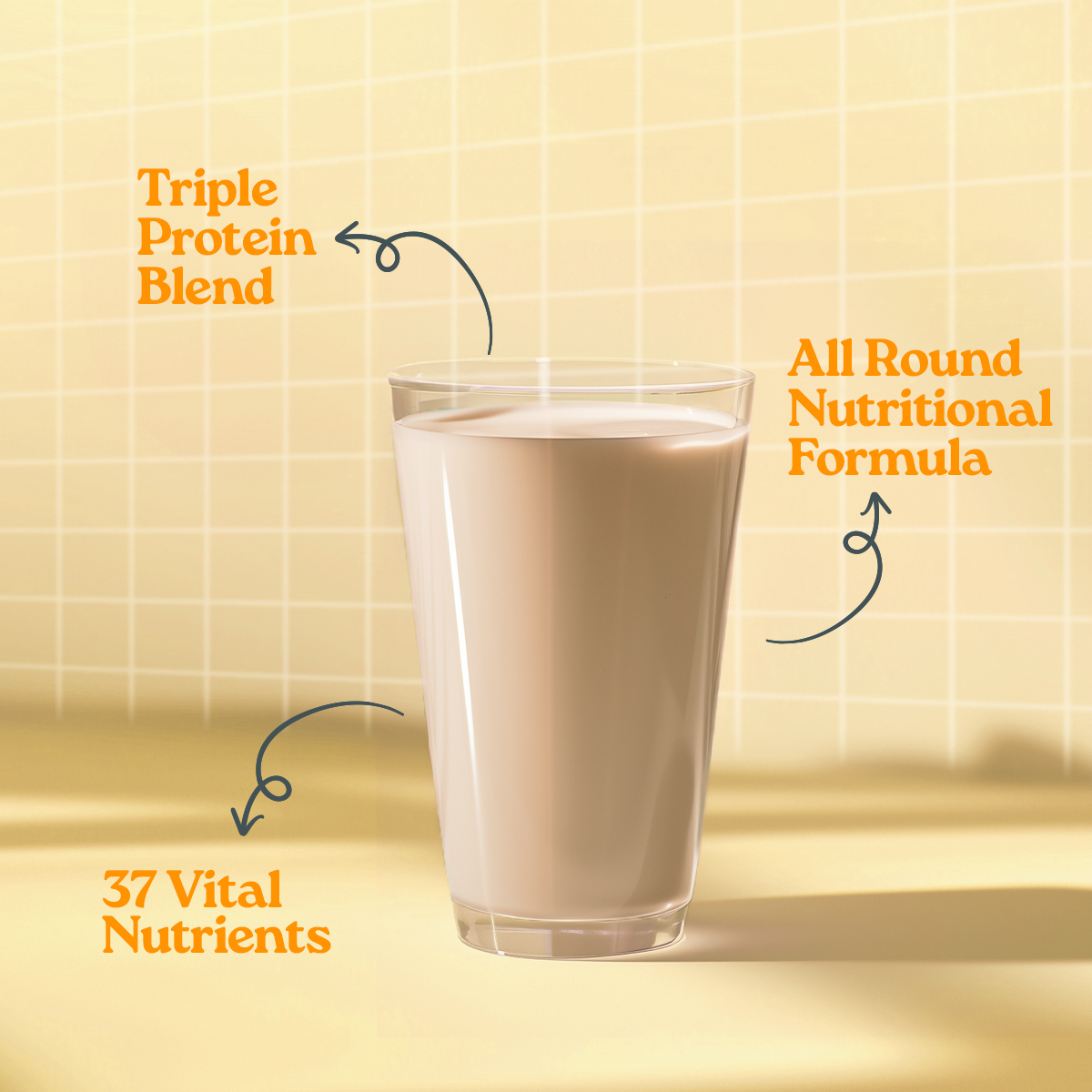 Prohance Junior All Round Nutritional Chocolate Drink for Kids - 200g | Supports Growth, Brain Development, & Immunity | Triple Protein Blend, DHA, 37 Vital Nutrients