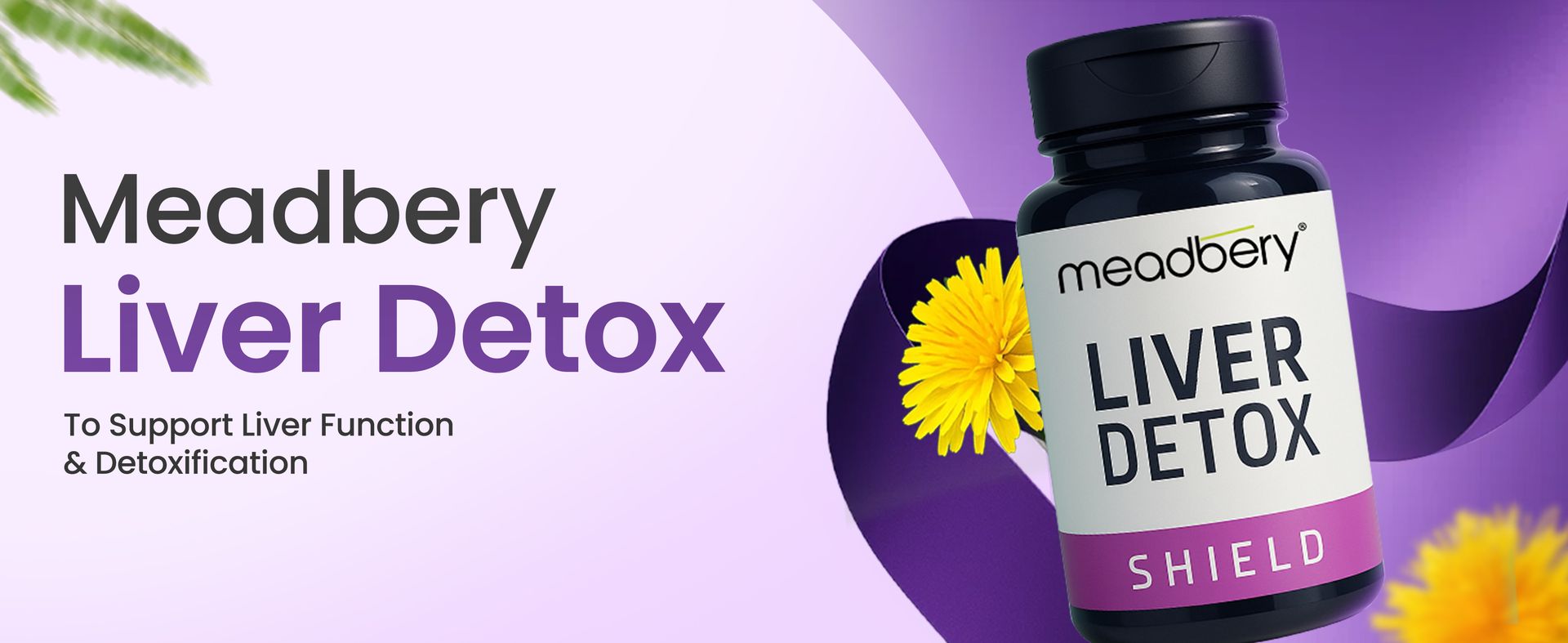 Meadbery Liver Detox Milk Thistle Extract Detox Supplement For Men And Women With 600Mg Of Silybum Marianum For Healthy Liver Helps in Cleanse Liver Natural Fatty Liver Care 30 Vegetarian Tablets