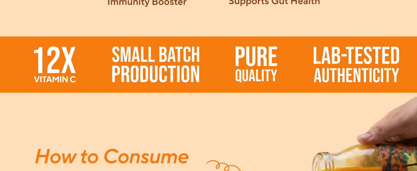 My Pahadi Dukan Vitamin C Himalayan Sea Buckthorn Berry Pulp Juice 300ml, More Vitamin C than Oranges & Amla, Rich in Omega & Antioxidants, Immunity & Collagen Boosting, Supports Skin, Gut, Heart