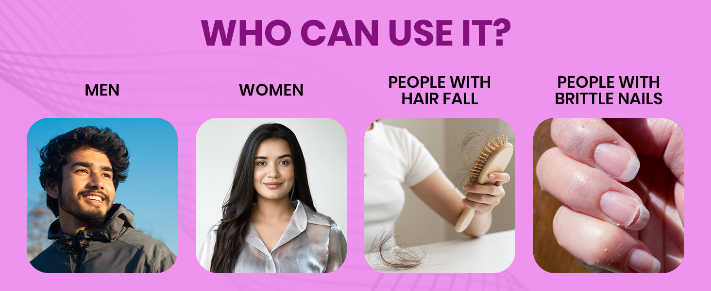 Carbamide Forte Biotin Tablets for Hair Growth | Biotin Supplement - 60 Tablets | Hair Supplements for Women & Men