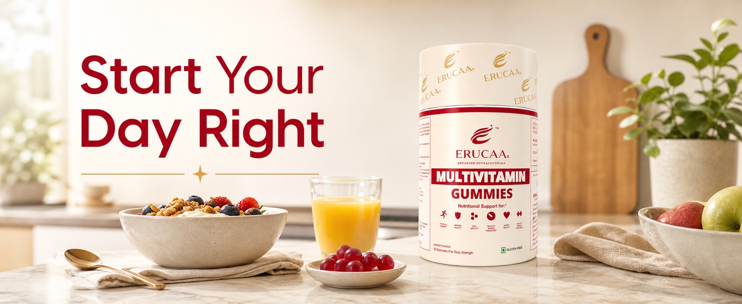 Multivitamin Gummies | Mango Flavour | 30 Gummies | Gluten Free | Daily Multivitamin Gummies for Adults