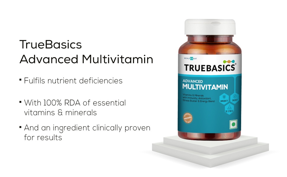 TrueBasics Advanced Multivitamin, 60 Tablets