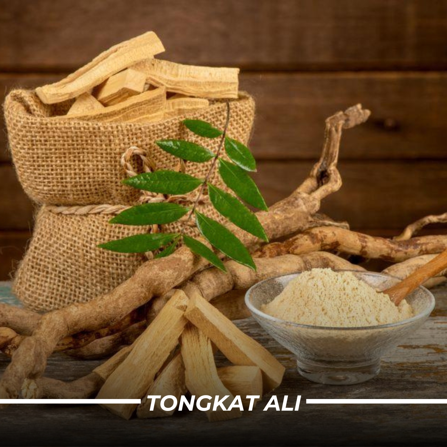Humming Herbs Tongkat Ali Eurycoma Longifolia 6-in-1 Blend with Korean Ginseng, Horny Goat Weed, L-Arginine, Black Pepper Powder, and Beet Root for Men's Health