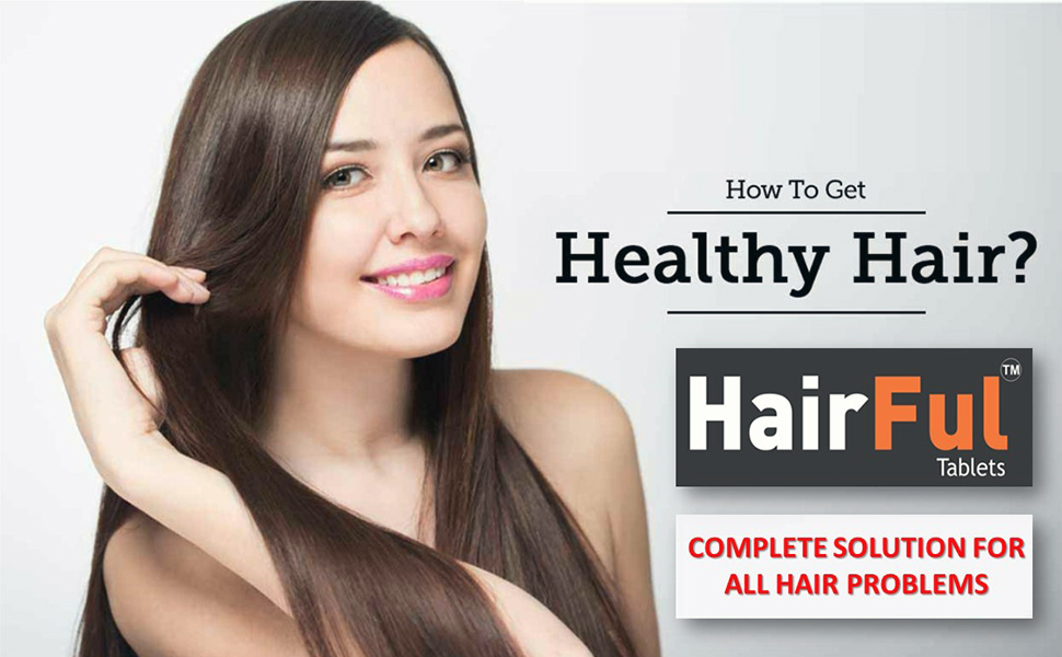 HairFul Healthy Hair Supplement 30 Tablets (Pack of 2 X 15)