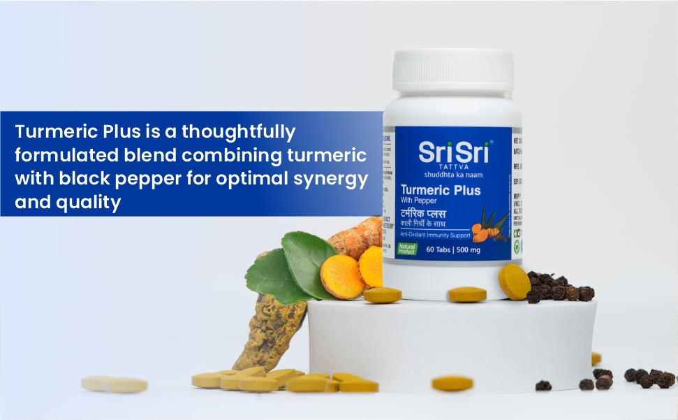 Turmeric Plus,60 Tabs | 500Mg (Pack Of 3)