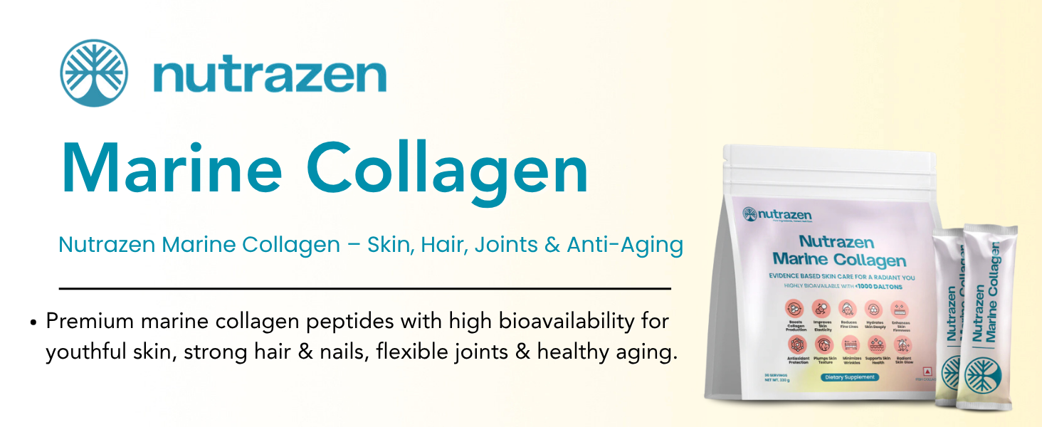 Marine Collagen Supplement - Pack of 3, 90 Sachets