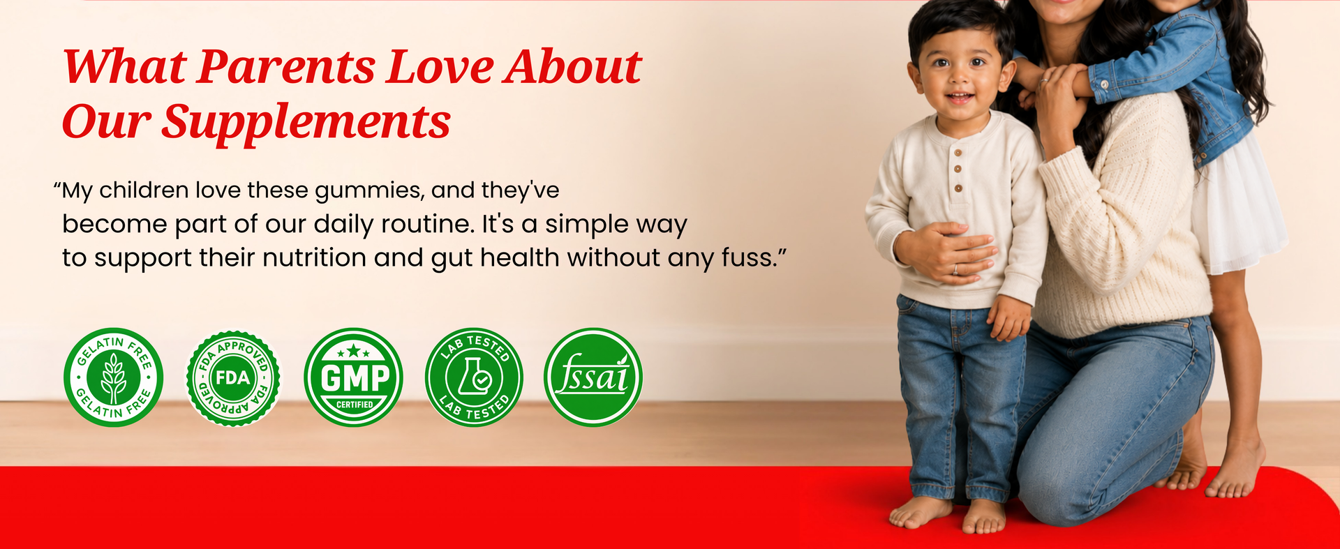 Giggle Vitals Kids Multivitamin + Probiotics Gummies | 23 Essential Nutrients with Vitamins A, B, C, D, E & Zinc | 2 Billion CFU for Immunity, Gut Health & Growth | Mixed Berry Flavor | 30 Gummies