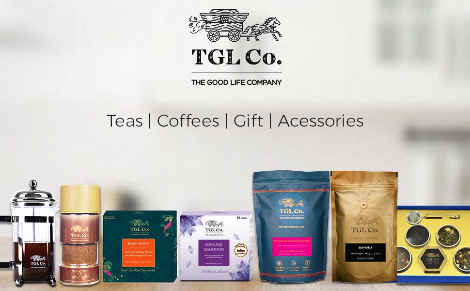 TGL Co.Slim Line Green Tea Infusion (16 Tea Bags)|Rich in Anti Oxidant | Refreshing | No Artificial flavor | Improve Digestion