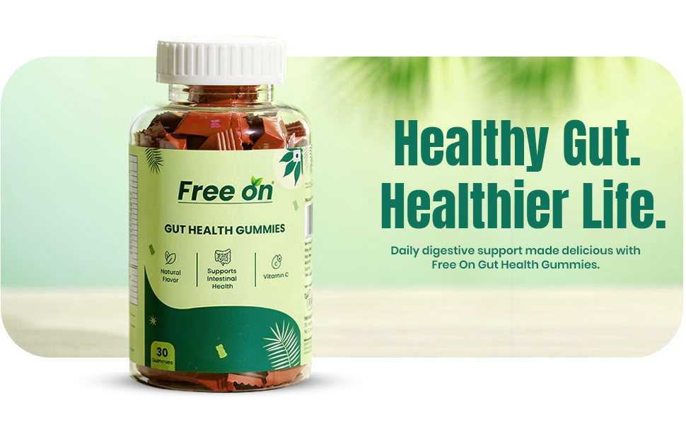 Free On Gut Health Gummies - Bacillus Clausii Probiotics, 30 Count