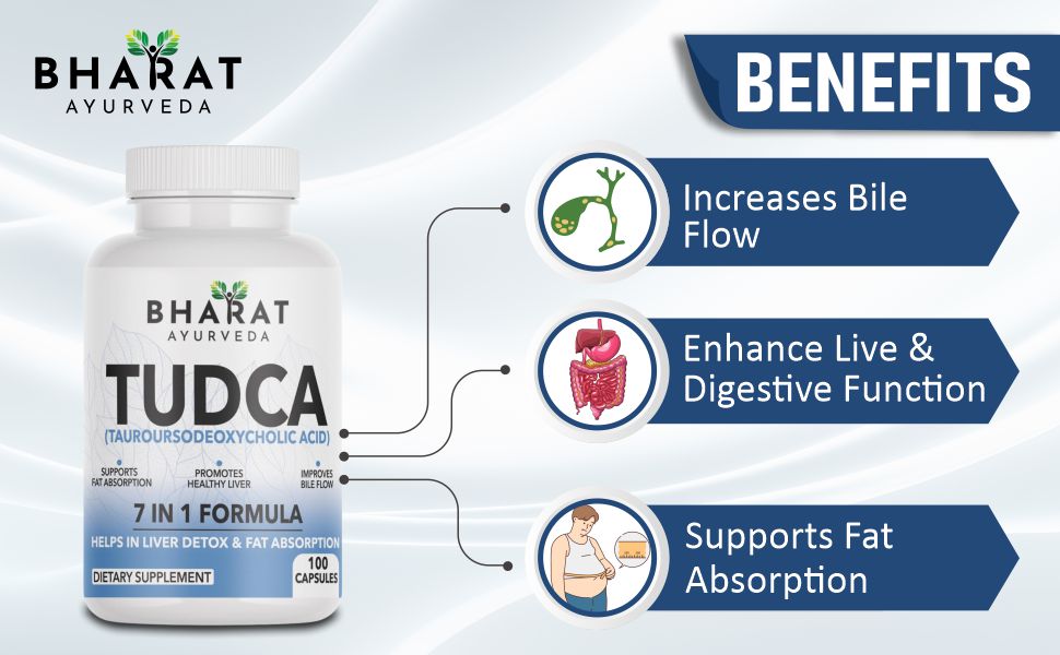 Tudca - Liver Supplement with Milk Thistle | Bile Salt | (100 Capsules)