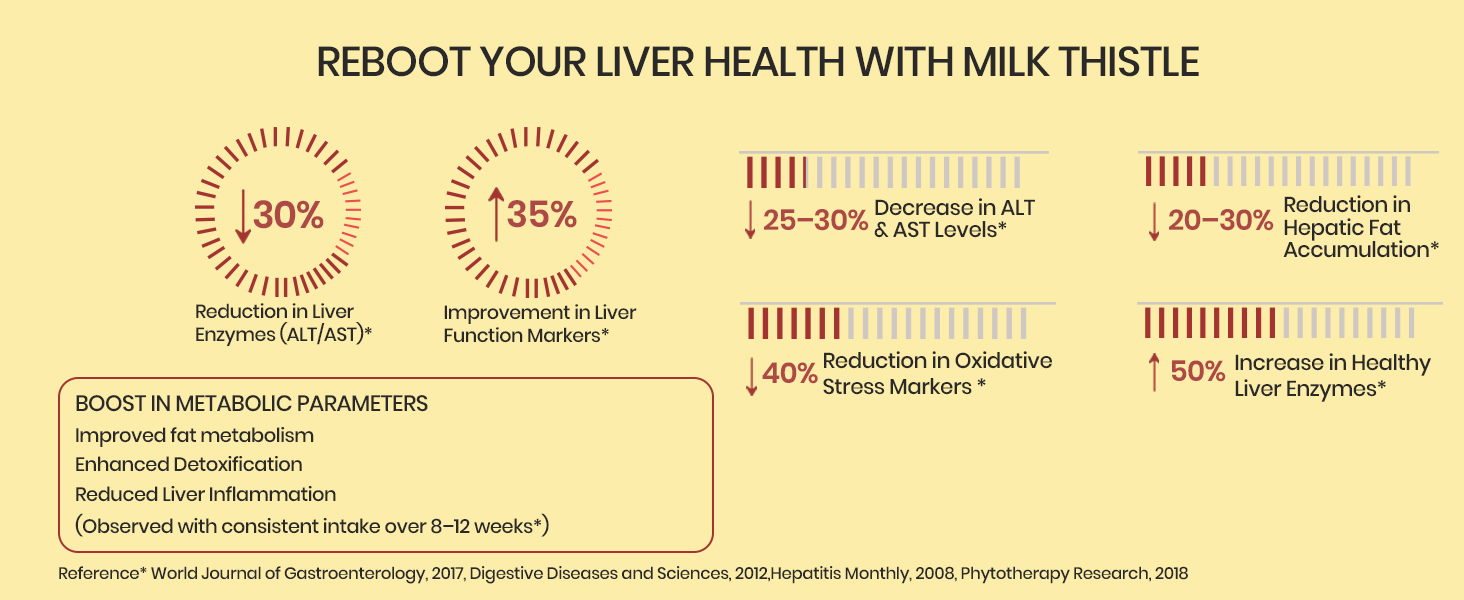 Vlado’s Himalayan Organics Liposomal Liver Support with Milk Thistle 950mg | Curcumin, Ginger & Dandelion Extract | With Multivitamins & Amino Acids | 60 Veg Capsules