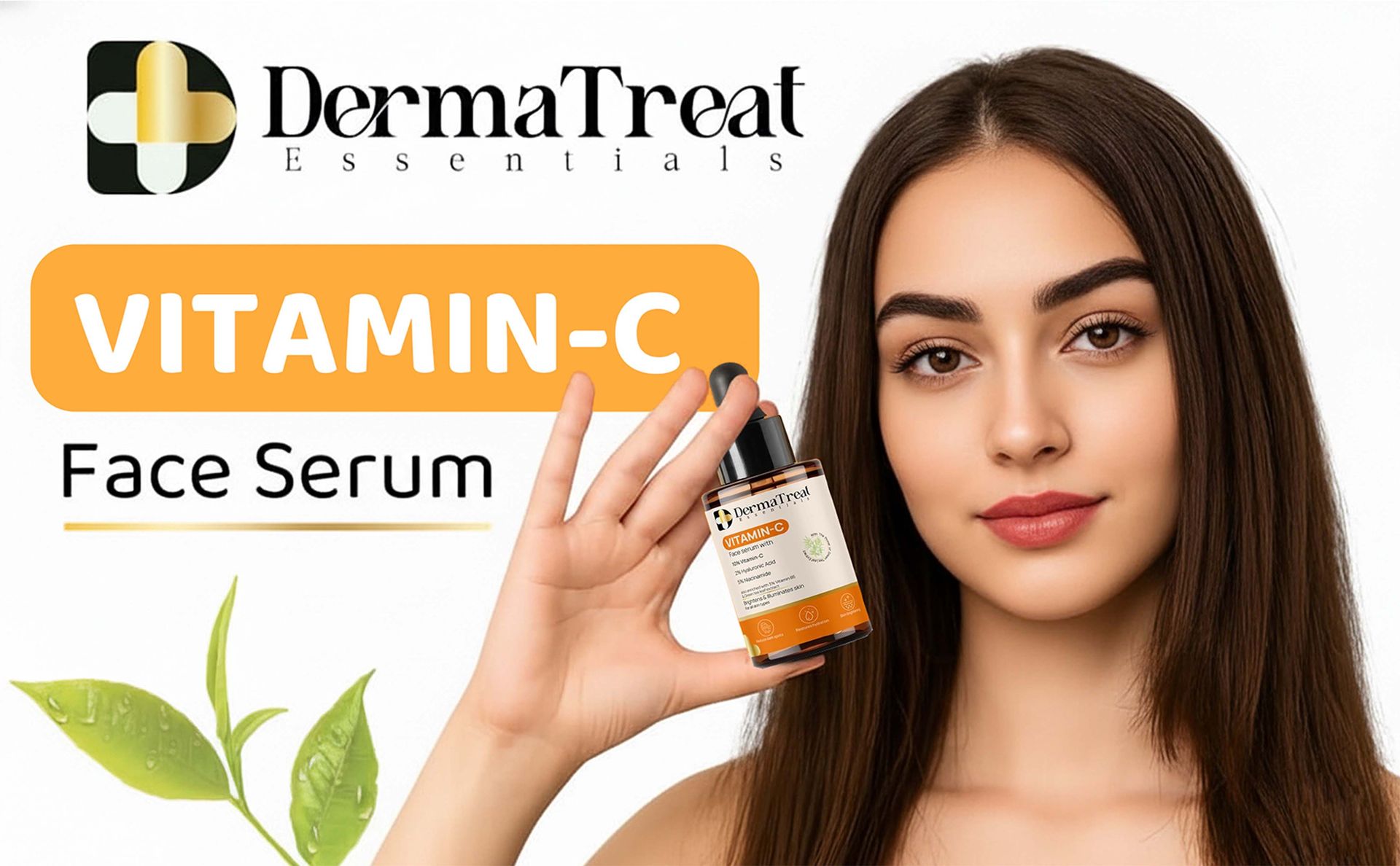 Vitamin C Face Serum 10ml with Niacinamide and Hyaluronic Acid (10ML)