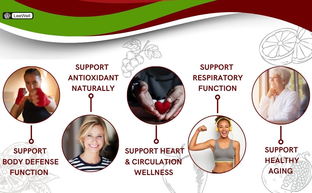 Plus (LeeWell) with Fruit & Vegetable Extract Capsules | Elderberry, Pomegranate, Moringa, Amla, Beetroot & Superfood Blend | Antioxidant, Immune & Energy Support Supplement – 60 Capsules