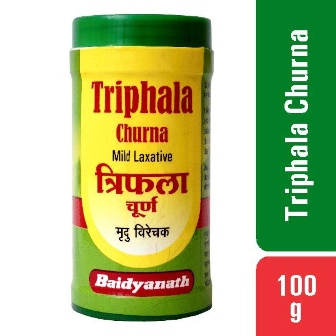 Baidyanath Asli Ayurved Triphala Churna I Digestive Health | 100 gms (Pack of 4)