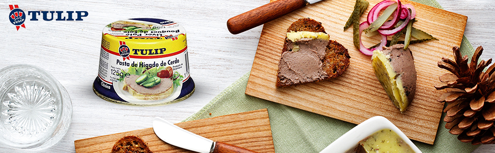Tulip Liver Pate, 125g,Pack of 6 Product of Denmark