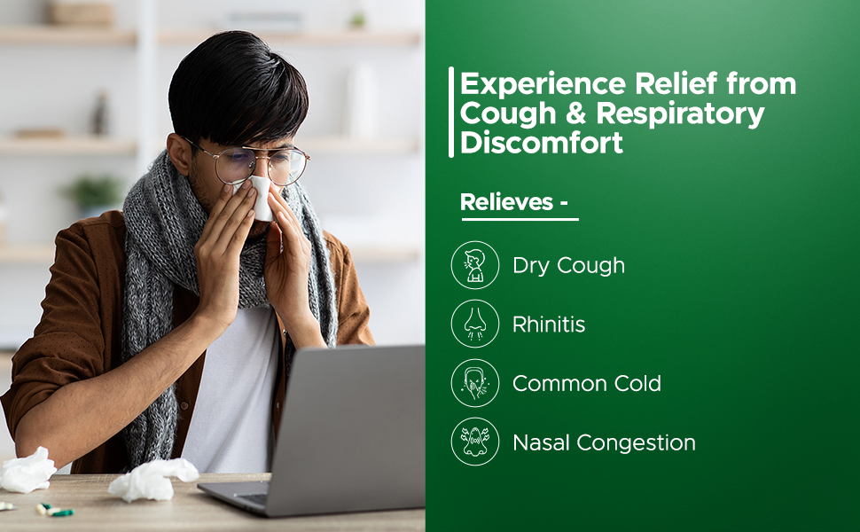 Liquid, An Herbal Expectorant Formula With Natural Extracts Of Yashtimadhu, Shunthi To Relieve Cough, Tuberculosis, Rhinitis, Asthma | Sugar Free Herbal 100Ml Syrup