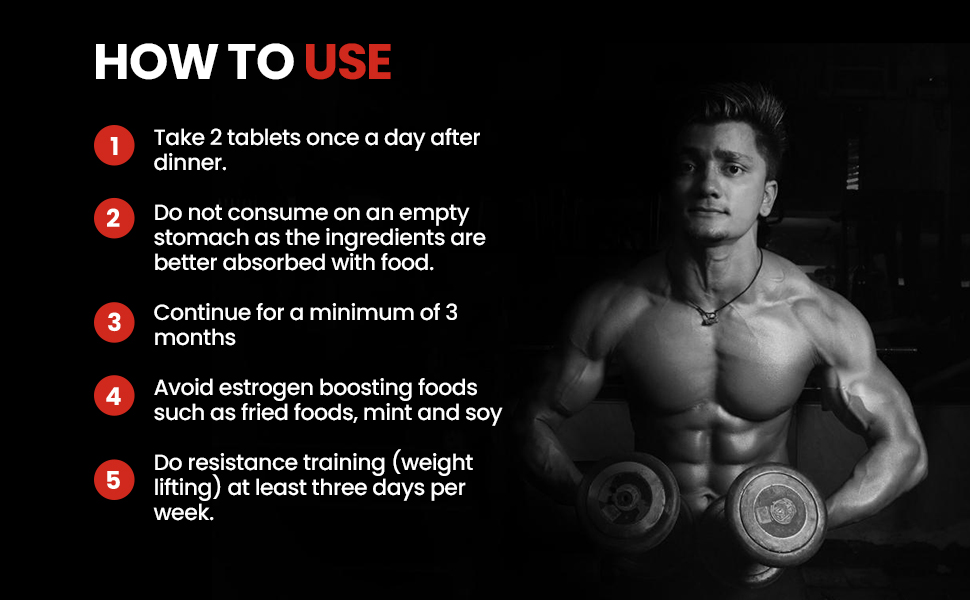 Healeo Testo Forte, 12-in-1 Testosterone Booster for Men with Tribulus, Safed Musli, Panax Ginseng, L-Arginine - Enhances Stamina, Muscle Strength & Power - Lab Tested - 60 Veg Tablets