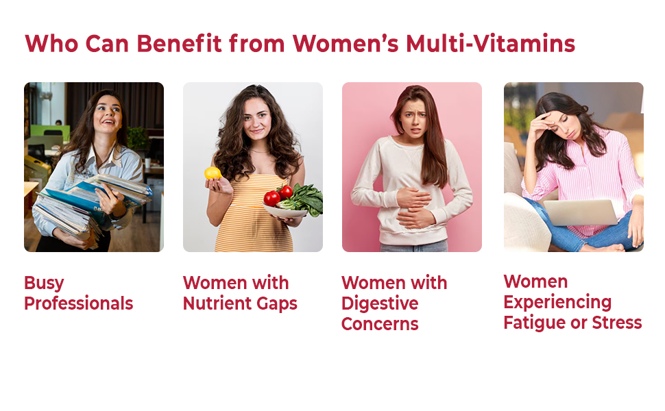 Umanac Plus Women’s Multivitamin | 100 Tablets | With Ginseng, Probiotics, Amla, Turmeric, Aloe Vera & Biotin | Daily Multivitamin for Energy, Immunity, Skin & Hair