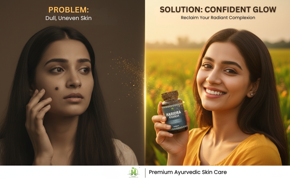Healthy Nutrition - Just for the Health of it Haridra Khanda Anti Pigmentation 60-Tablet With L-Glutathione 600Mg With Vitamin C For Glowing Skin 20 Effervescent Tablets (Haridra Khanda+L-Glutathione)