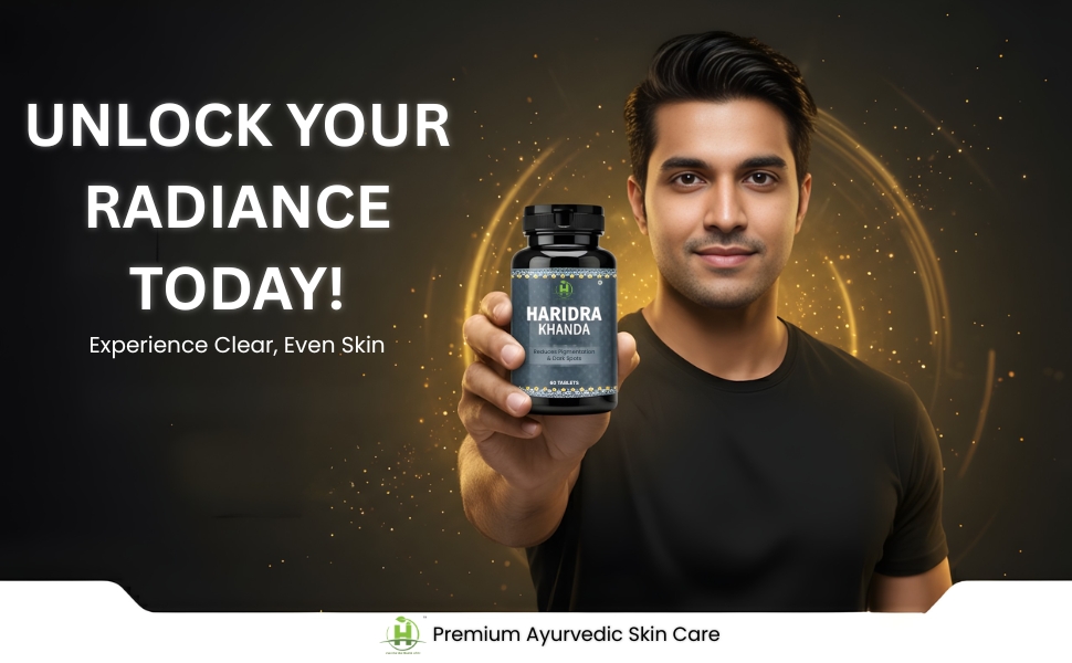 Healthy Nutrition - Just for the Health of it Haridra Khanda Anti Pigmentation 60-Tablet With L-Glutathione 600Mg With Vitamin C For Glowing Skin 20 Effervescent Tablets (Haridra Khanda+L-Glutathione)