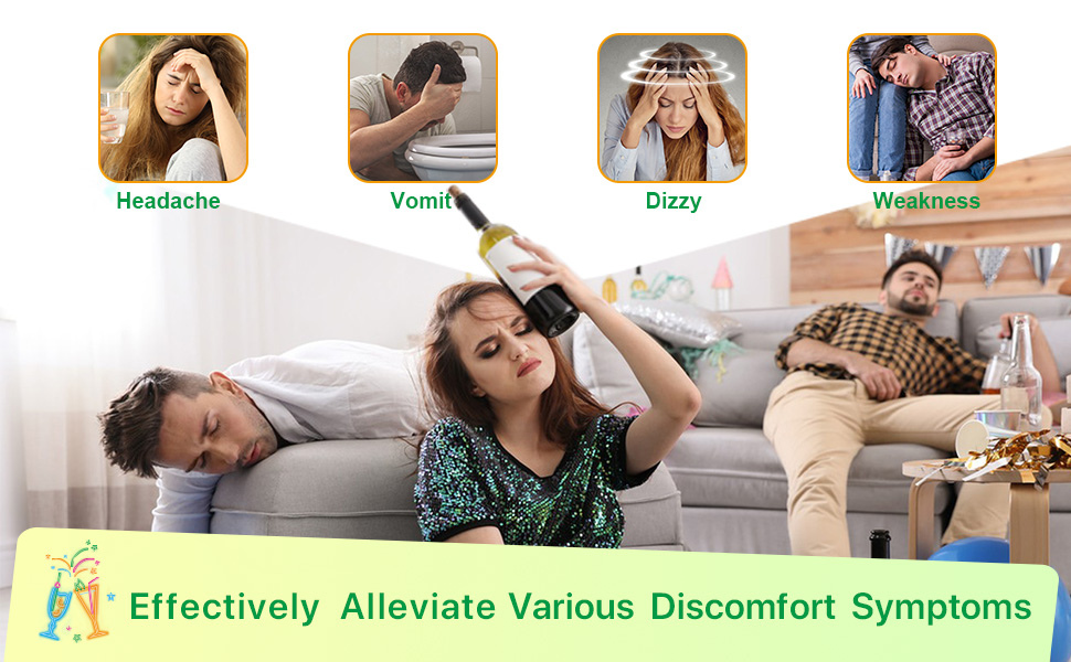 Anti-Hangover Patch, Party Relief Patches, Vitamins and Folic Acid, Morning Fresh Hangover, Skin-Friendly Use Before Drinking, Party Strips, Hangover relief Patches